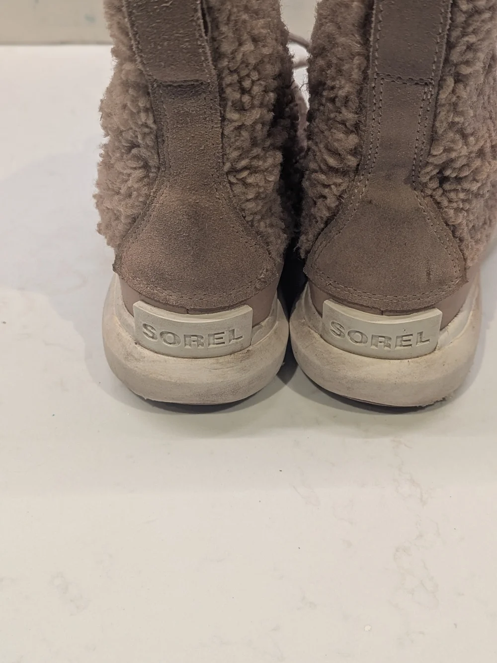 Sorel Girls Cozy Sherpa Boots - Taupe